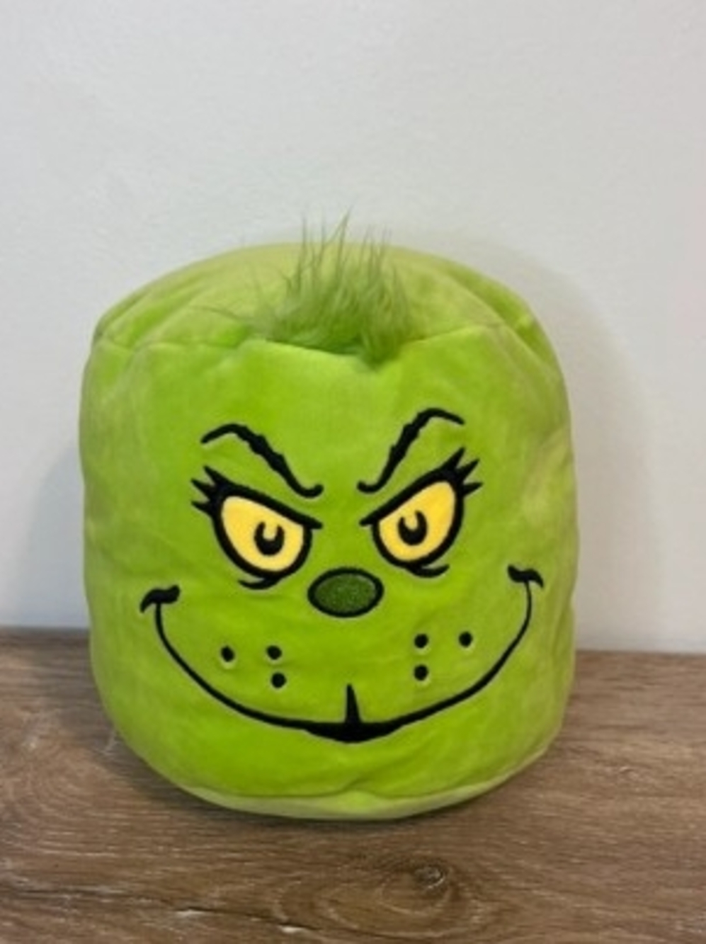 Green Grinch Plush Toy - Soft Holiday Character